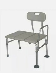 Medline Guardian 400 lb. cap. Transfer Bench or Shower Chair G3-100KBX-1 NIB