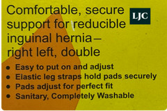 Hernia Support Underwear Inguinal Truss Boxer shorts pants Removable pads NHS UK
