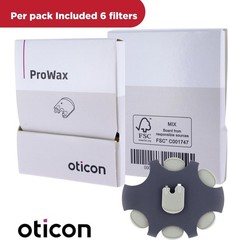 ProWax Filter Wax Guards for Custom Earmolds & Hearing Aids – Replacement Set