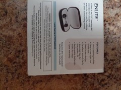 Lucid Hearing Enlite Deluxe OTC Hearing Aid For Mild to Moderate Hearing Loss