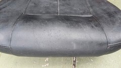 Pride Maxima seat, 500 lbs, has damage see photos, wood bottom in good condition