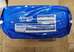 Attends Underwear Unisex Incontinence Pants L Extra Heavy Absorbency Diapers
