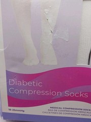 Sigvaris Women Diabetic Compression Socks ~Med- Large – New