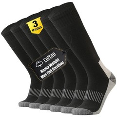 Knee High Socks for Men Work Boot Heavy Duty Tube Over the Calf Thick Full Cu…