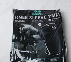 Modvel Unisex Adult’s 7mm Neoprene Knee Sleeves for Lifting BE5 Green Size XL