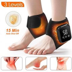 Foot Renew Triple Method Massager Heat Vibration for Heel Arch Ankle Neuropathy