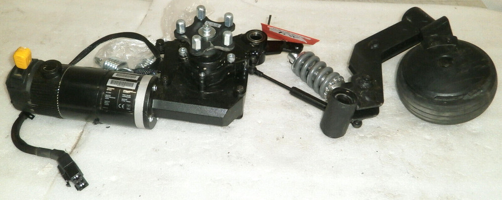 WHEELCHAIR MOTOR QUANTUM EDGE 2.0 MOT154324-01 WITH CASTER AS PICTURE
