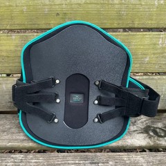 XBack LSO T105 Lumbar Sacral Orthosis Back Brace Black Teal Size XL Made in USA