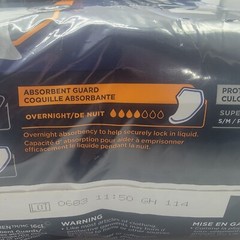 TENA – 16 COUNT MENS ABSORBENT GUARDS – SUPER ABSORBENCY – DISCREET SECURE NEW