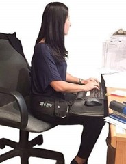 Nada Chair Sit Forever Improved Lumbar Support System Deluxe Back-Up New