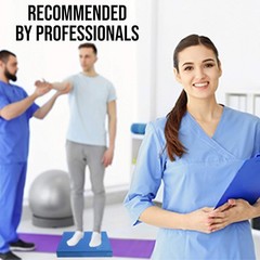 Extra Large Balance Pad in Blue for Enhanced Mobility and Lower Back Support