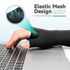 1Pair Thumb Brace Support Wrap Strap Compression Sleeve Joint Relief Arthritis
