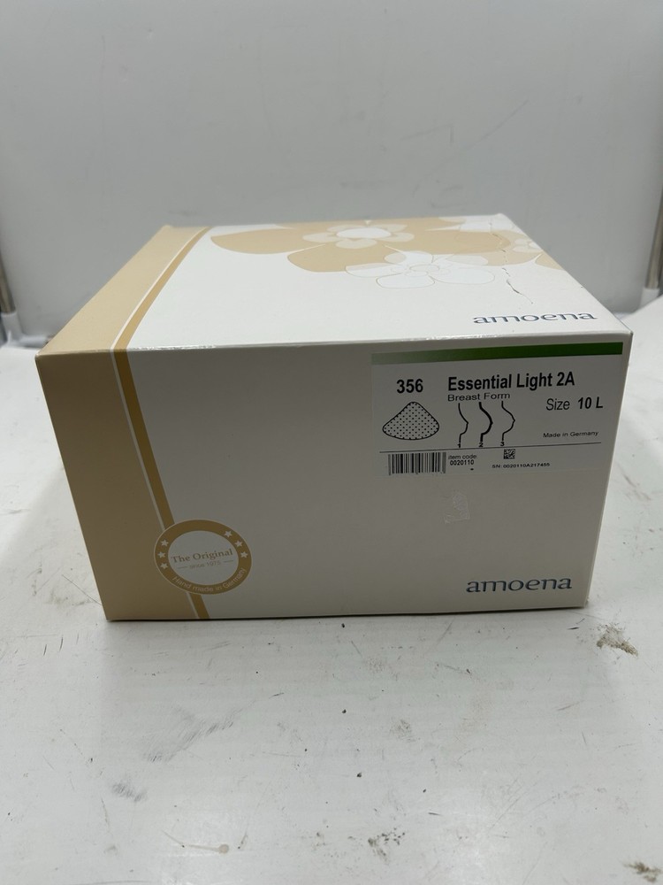 Amoena Essential Light 2A 356 Size 10 Left Breast Mastectomy Prosthetic