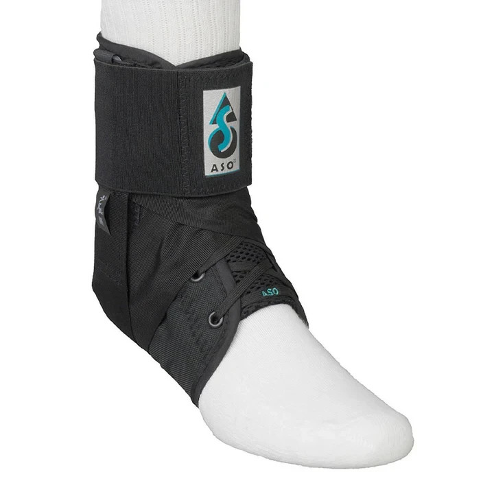 Med Spec ASO with Stays Ankle Stabilizer Brace Black „X-Large“ New in Box