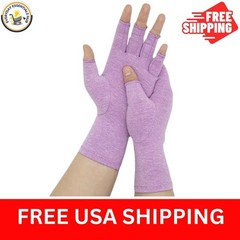 Medical Arthritis Gloves Compression Copper Pain Relief Hand Wrist Support Brace