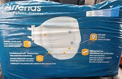 Attends Briefs Youth/Small Incontinence Briefs 20-34 in Severe, Odor Control