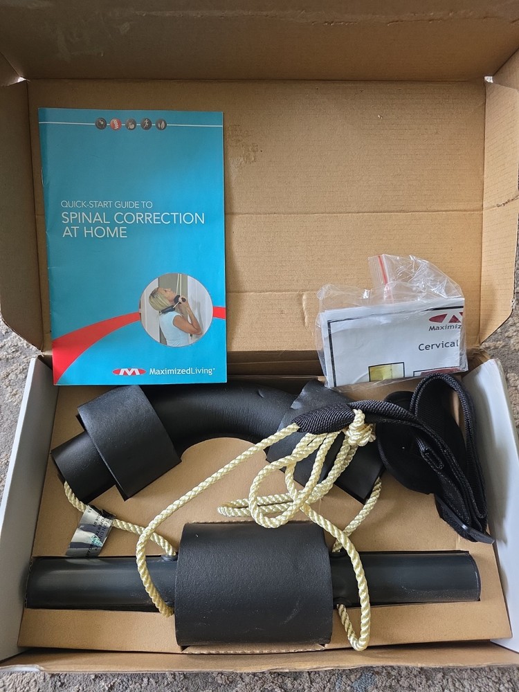 Maximized Living Dual Purpose Cervical Traction Unit System Maxliving Max Living