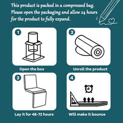 3-In-1 Recliner Seat Cushion with Lumbar Support Pillow & Footrest, Multi-Functi