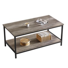 Saygoer Coffee Table Simple Modern Rectangular Center Table Open Space