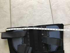 Knee Brace Immobilizer DeRoyal Semi-Rigid Foam w/ Straps 19” Long Universal Size