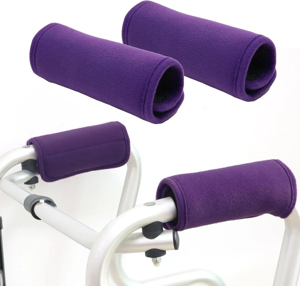 2 Pack Walker Handle Cushions Walker Grip Covers Pads Walker Padded Hand Grip