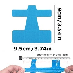 50Pcs Bunion Corrector Kinesiology Tape – Precut Elastic Support for Big Toe