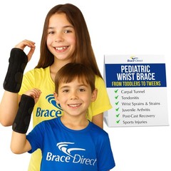 Kid’s Pediatric Lace-Up Wrist Brace for Wrist Immobilization