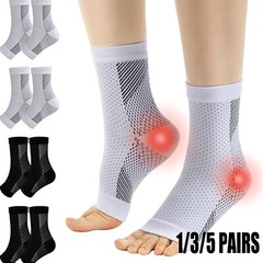 1-5 Pairs Compression Socks Ankle Neuropathy Socks Plantar Fasciitis Foot Socks