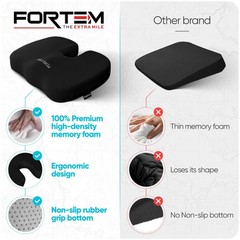 Seat Cushion, Office Chair Cushion, Desk Chair Memory Foam, Sciatica Coccyx T…