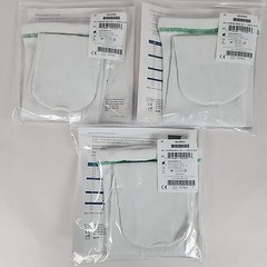 LOT OF 3 Cool Blue Prosthetic Socks CB3HMRG2 3-ply, Sz 1, 2 Length 16-20 NEW