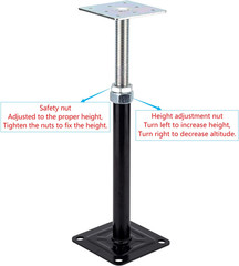 4-PCS Lift Supports,Adjust Supports,Level Supports,Floor Jacks,Adjustable Suppor
