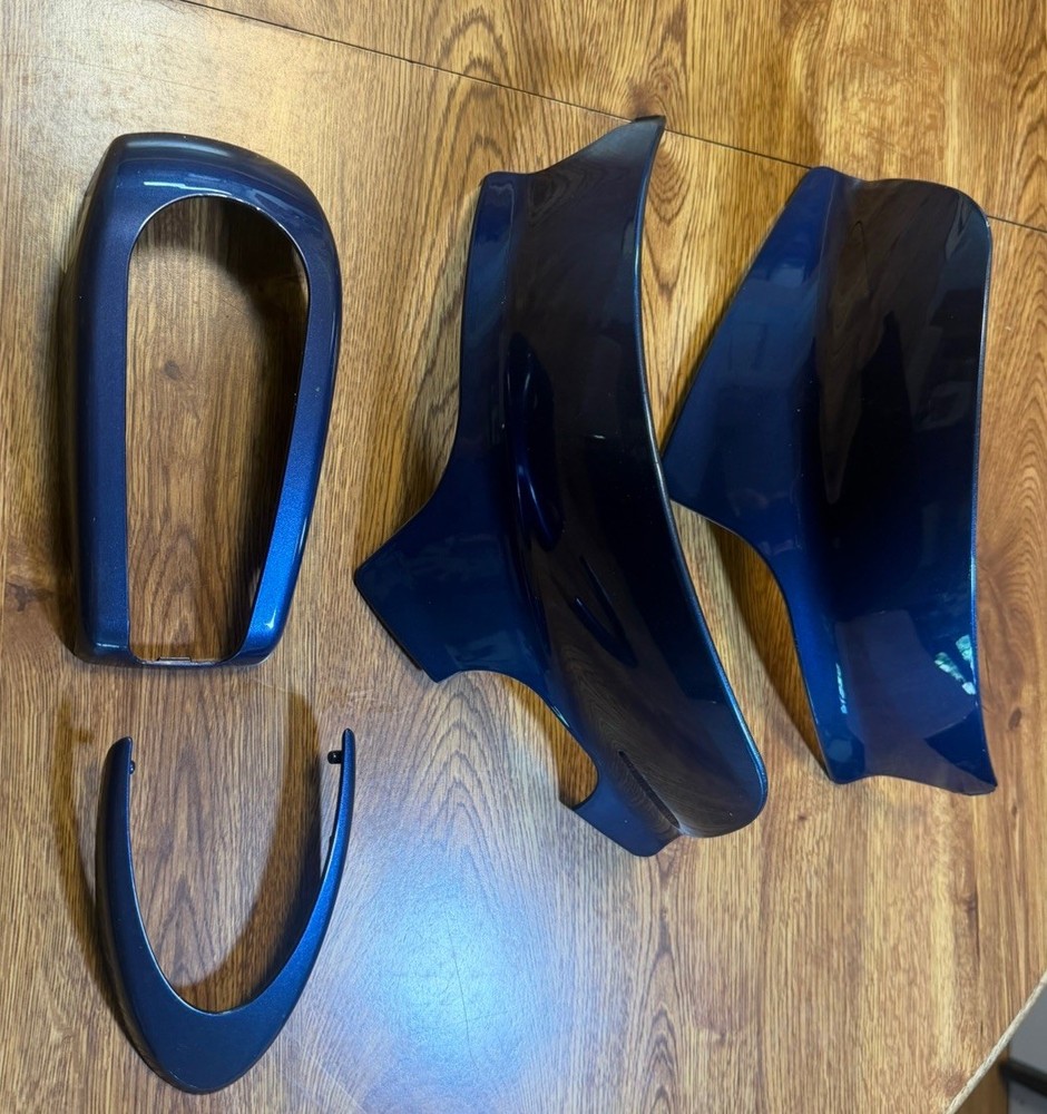 Pride GoGo Elite Traveler 3-Wheel Scooter PARTS Plastic Shrouds Body Panels Blue
