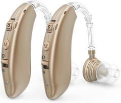 1 Pair Of Digital Hearing Aid Severe Loss Rechargeable Invisible BTE Ear Aids