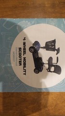 Vive 4 Wheel Mobility Scooter – Electric Powered Wheelchair Device