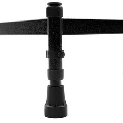Step Stool with Handle, Adult Ramp with Handrail, Metal Stepping Stool black