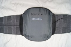 dr medical solace lso back brace gray hook & loop adjustable S M L XL 2XL