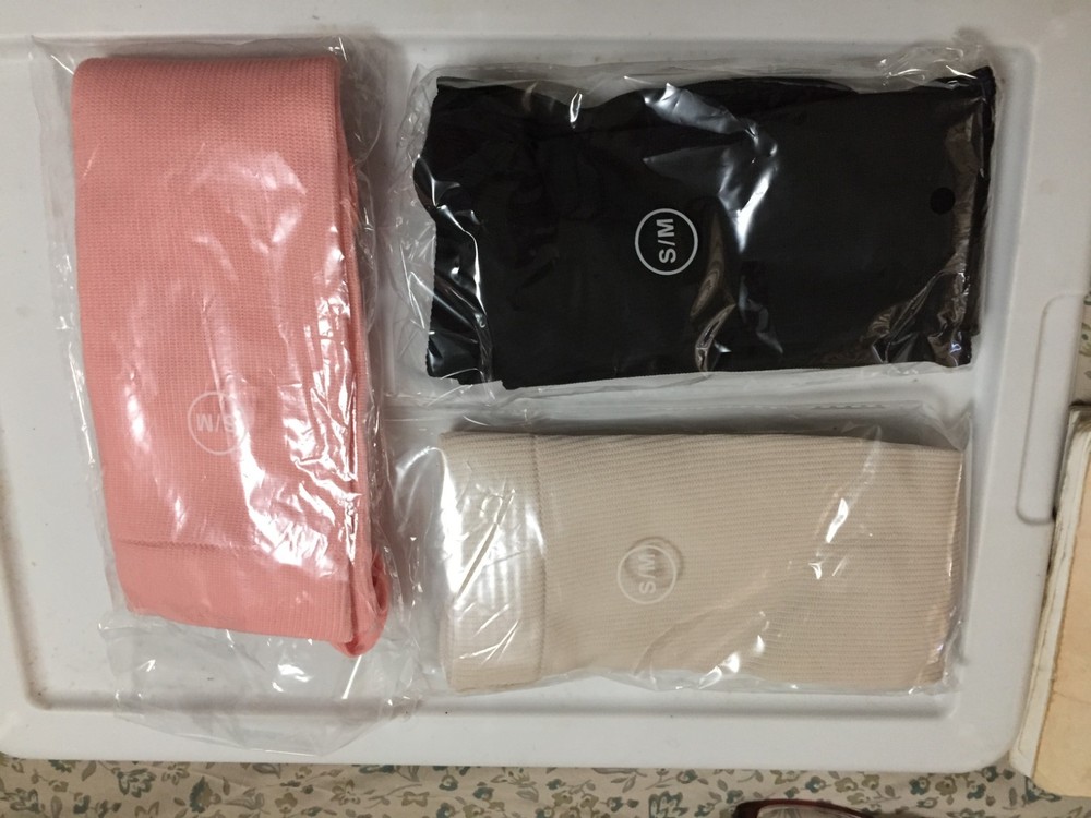 Compression Socks Set of 3 Pink White Black SMALL/MED Charmking Brand NEW