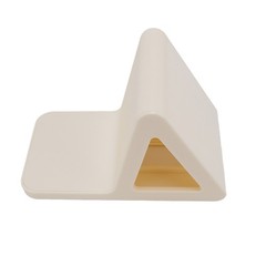 2 Pcs Shower Foot Rest No-Drill Wall Mounted For Shaving Legs (Cream Yellow)
