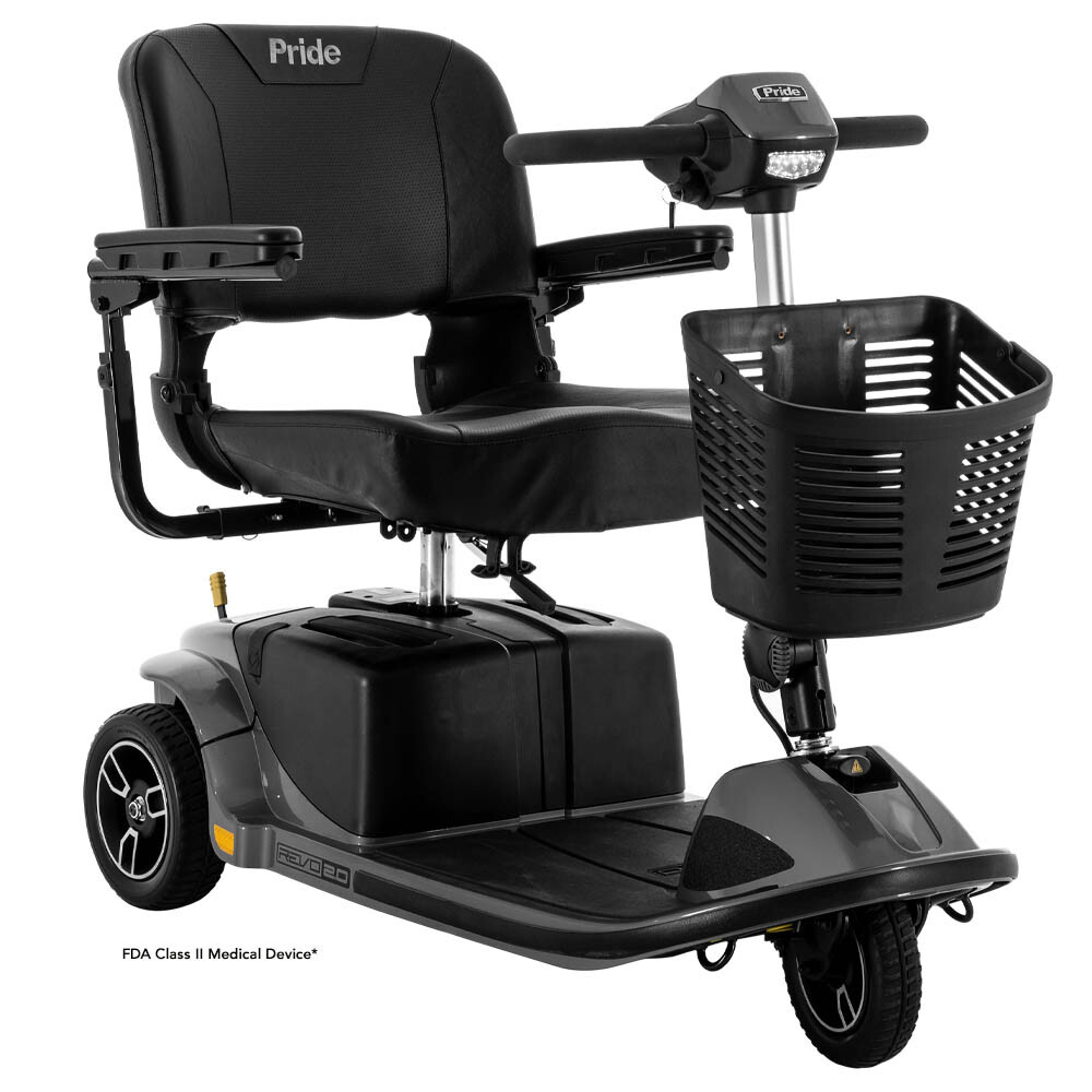 Pride Mobility Revo 2.0 3-Wheel 400 LBS Capacity NEW