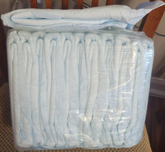 Vintage 2005 Discontinued attends 32-44″, 2 tab, blue plastic back