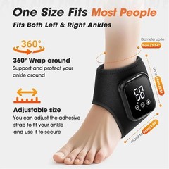 Foot Renew Triple Method Massager Heat Vibration for Heel Arch Ankle Neuropathy