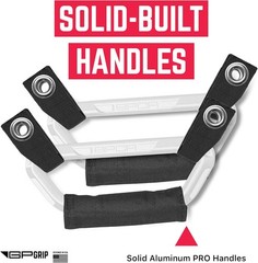 GP BackGrip PRO, Headrest Car Passenger Hand Grip for Truck & Aluminum, White