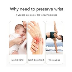 Thumb Stabilizer Brace Left Right Hand Fixed Dual Support Wrist Guard Adjustable