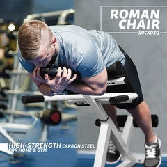 Roman Chair Back Extender – Angle & Height Dual Adjustable Hyperextension Ben…