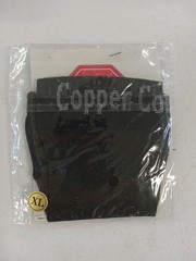 Copper Compression Wrist Sleeve Black XL 1 SLEEVE