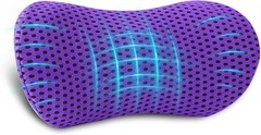 Portable Memory Foam Lumbar Pillow with Removable Cover – Pain Relief Anywhere