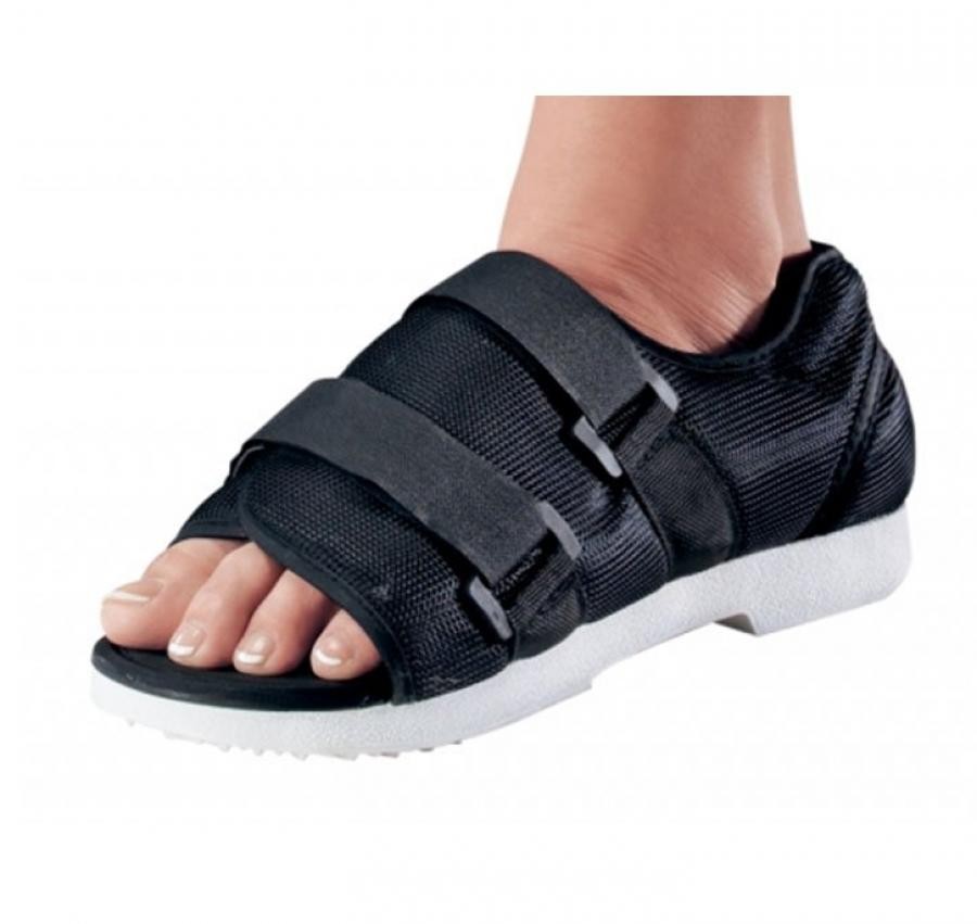 DJO Global ProCare Foam Cast Shoes Open Toe/Closed Heel Foam Male Black XL 1