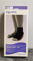Sigvaris Compreboot Inelastic 30-40mmHg Black Med/Large