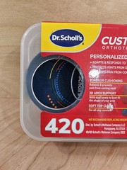 NEW Dr. Scholl’s CF420 Custom Fit Orthotic Inserts Dr Scholls CF-420 1 Pair 3/4