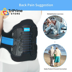 Back Brace with Maximum Decompression Plate & Adjustable (S/M fit belly 23.5″-33